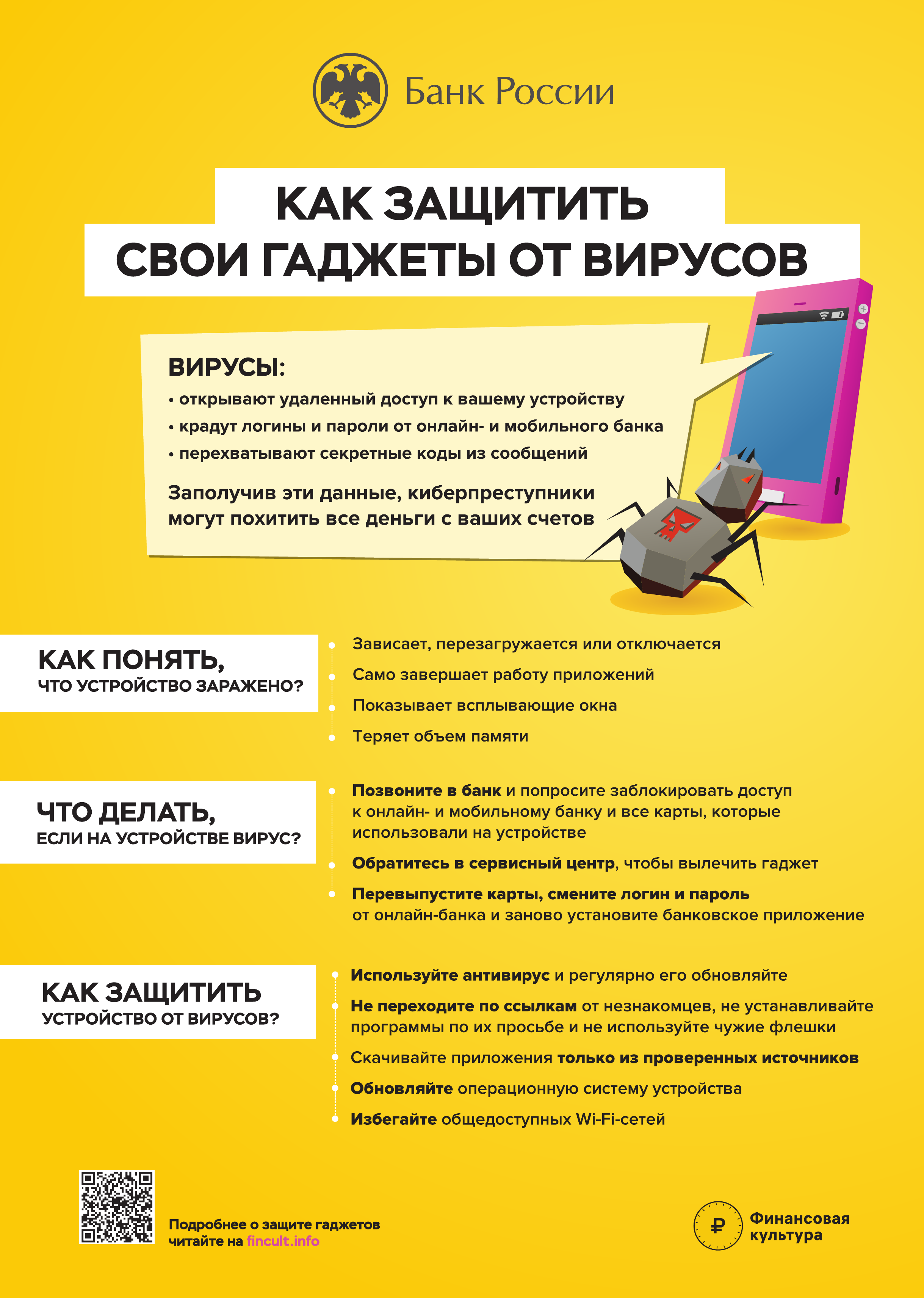 Как защитить свои гаджеты от вирусов.